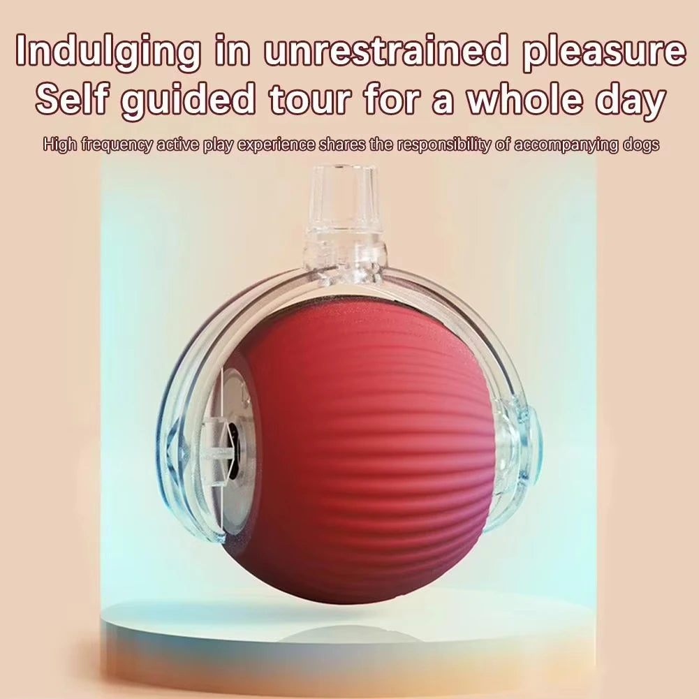 Automatic Rolling Cat Toy Ball – Smart USB Rechargeable Teaser